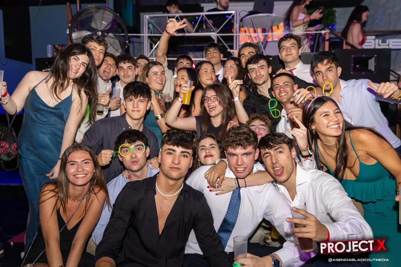 Fiesta de graduación de instituto en Madrid